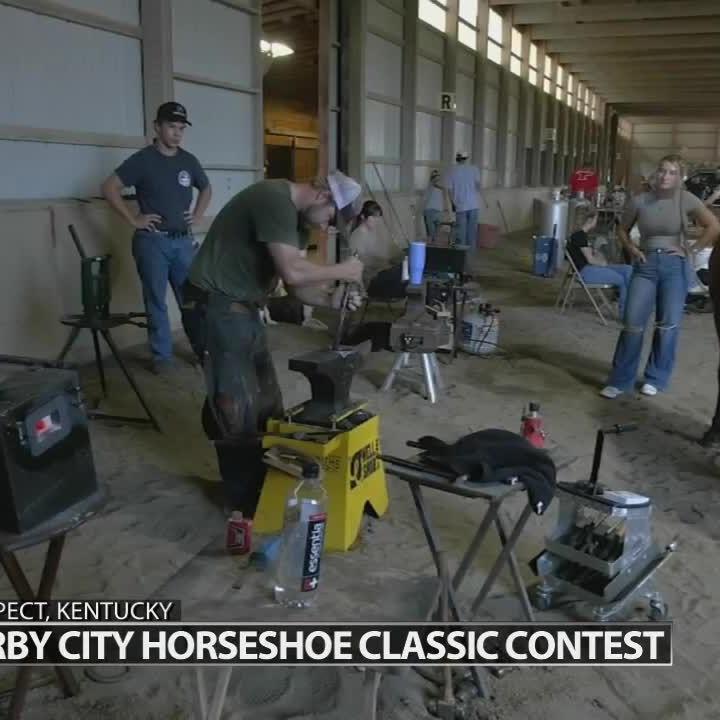 Horseshoe farriers compete for top honors at Derby City Classic on Saturday